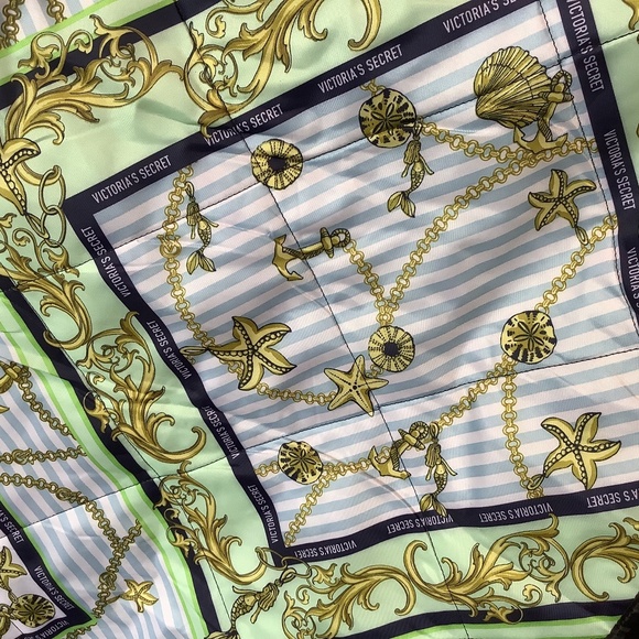 Victoria's Secret Other - Victoria's Secret Packable Blanket Nautical Beach Pool Picnic 57x52 NEW